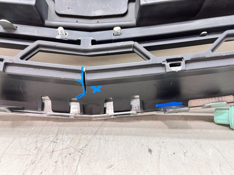 2013-2017 CHEVROLET TRAVERSE FRONT UPPER GRILLE 20988633 OEM