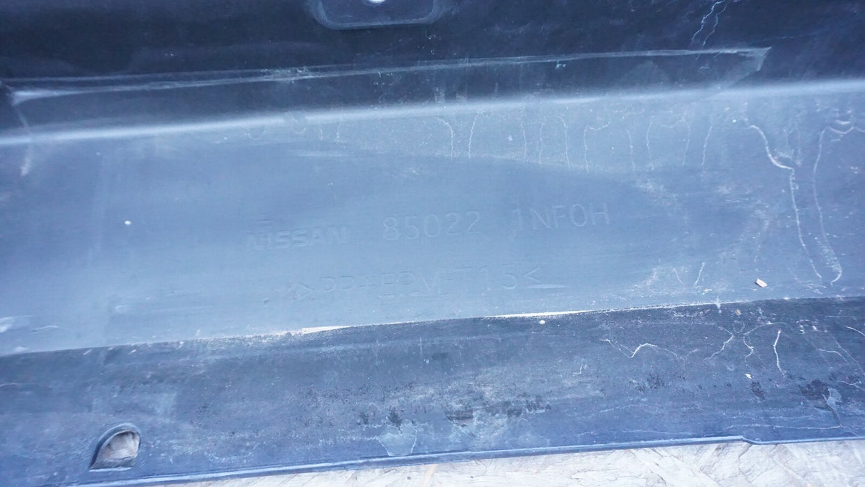 2010-2013 INFINITI G37 REAR BUMPER COVER PANEL PLASTIC 850221NF0H OEM 12 13