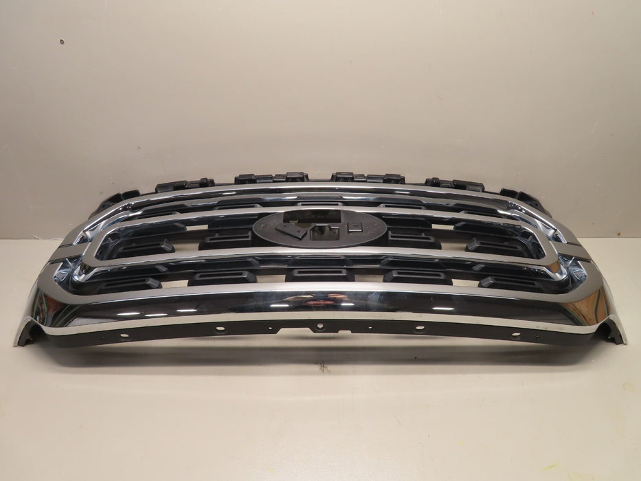 2021 2022 FORD F150 XLT FRONT GRILLE GRILL W/O EMBLEM OEM