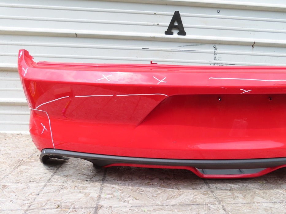 2015-2017 FORD MUSTANG GT REAR BUMPER COVER W/ LOWER VALANCE OEM FR3B-17D781-B