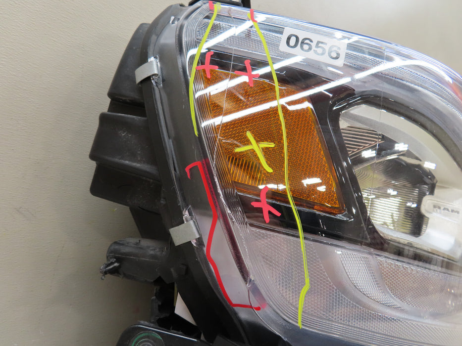 2019-2024 DODGE RAM 1500 FRONT RIGHT PASSENGER HEADLIGHT LED OEM PARTS ONLY