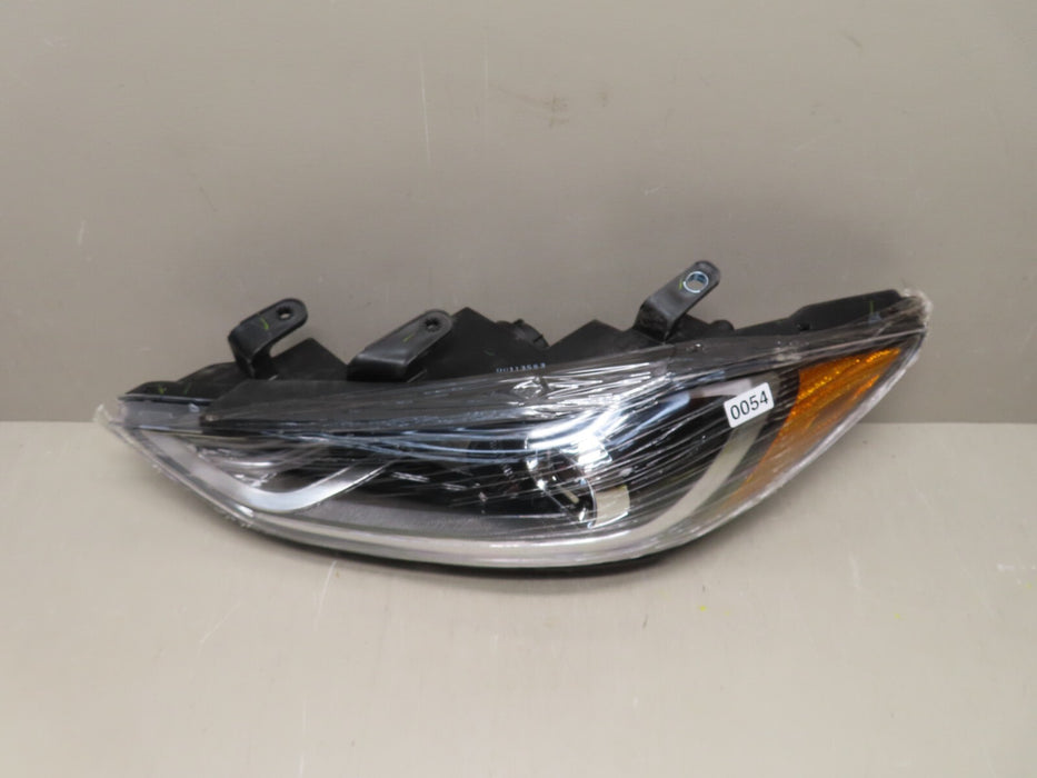 2017-2018 HYUNDAI ELANTRA LEFT DRIVER SIDE HEADLIGHT HALOGEN DEPO AFTERMARKET