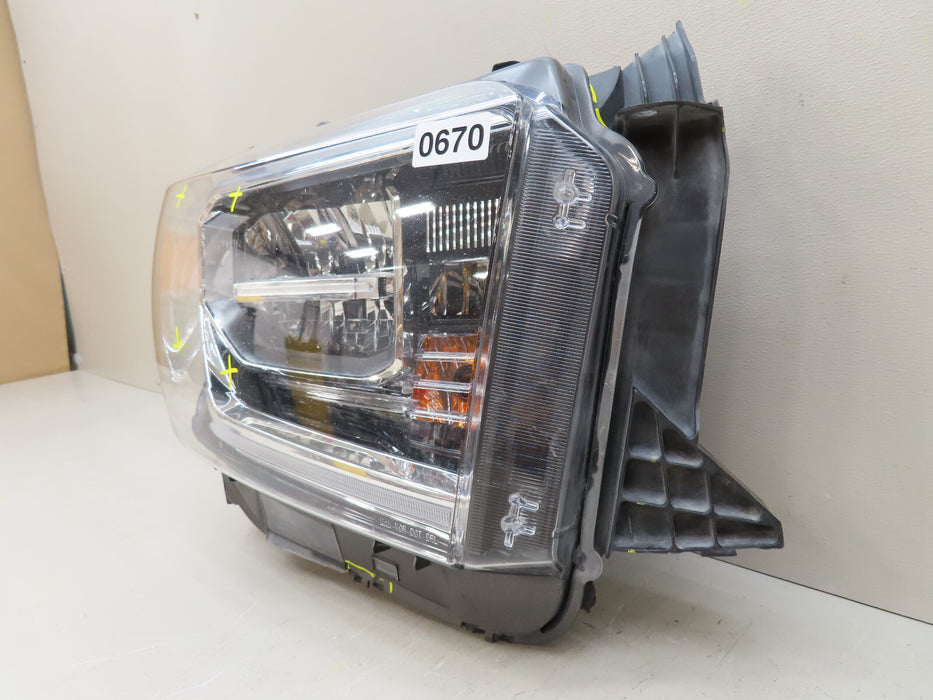 2018-2020 TOYOTA TUNDRA FRONT RIGHT PASSENGER SIDE HEADLIGHT LED OEM PARTS ONLY