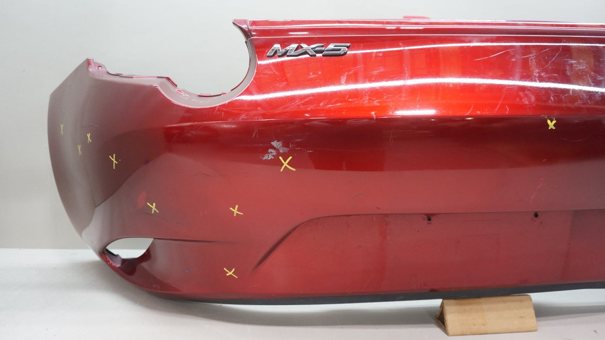 2016-2018 MAZDA MX-5 MIATA CONVERTIBLE REAR BUMPER COVER PANEL OEM N243-50221