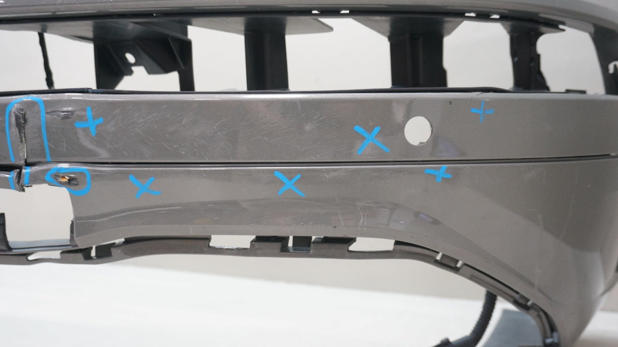 2018-2020 AUDI Q5 SQ5 S-LINE REAR BUMPER COVER PANEL WITH HARNESS OEM 80A807301
