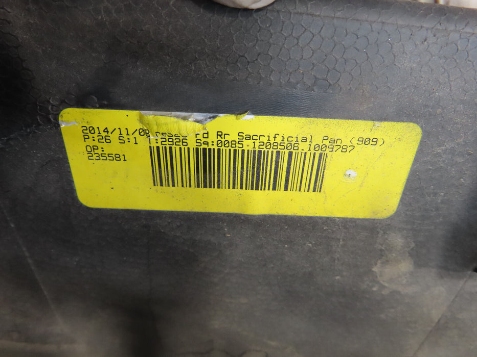 2013-2016 FORD ESCAPE REAR LOWER TAILGATE TRUNK MOLDING OEM CJ54-S423A40-AEW