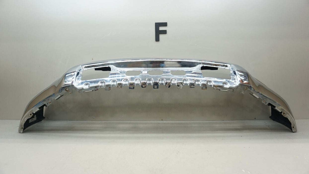 2014-2015 GMC SIERRA 1500 PICKUP FRONT METAL BUMPER COVER PANEL OEM 134Z15