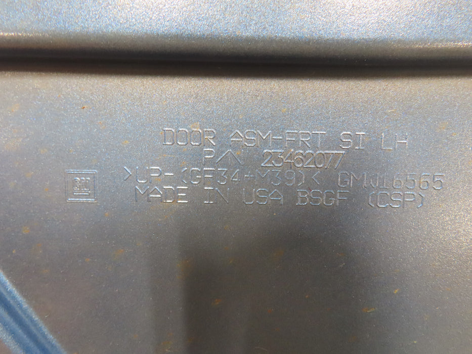 2014-2019 CHEVROLET CORVETTE C7 Z06 FRONT DRIVER DOOR PANEL OEM 23462077