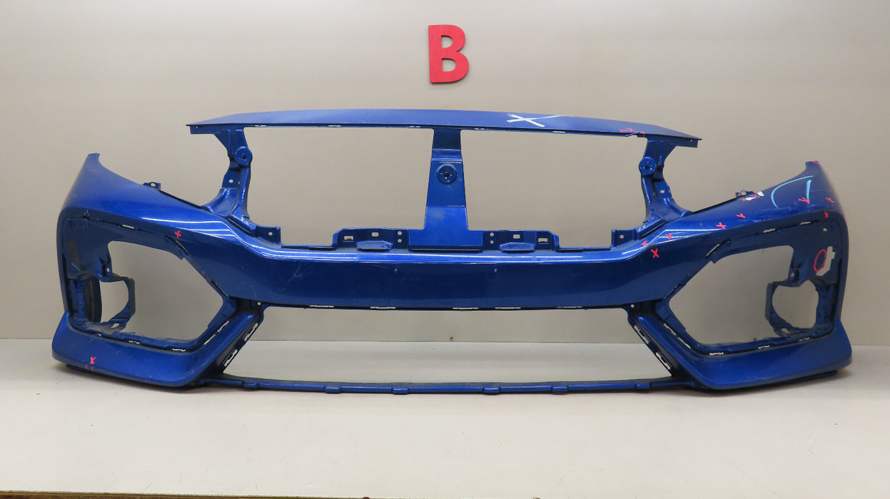 2017-2019 HONDA CIVIC HATCHBACK FRONT BUMPER COVER OEM 71101 TGG ZZ00
