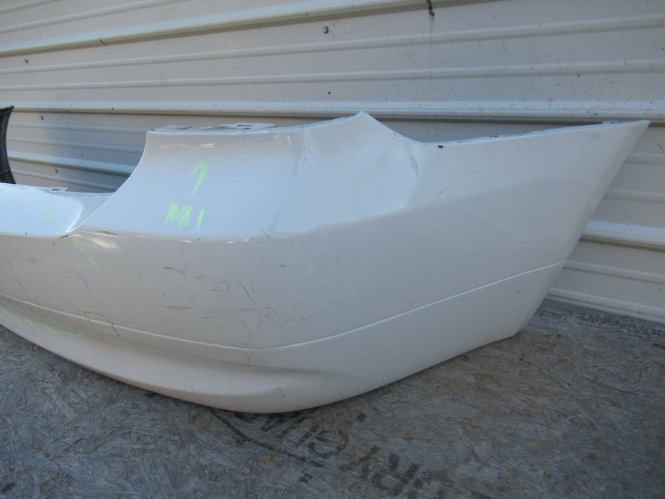 2006 - 2008 BMW 328I 335I E90 REAR BUMPER COVER PANEL WHITE PLASTIC FACTORY OEM
