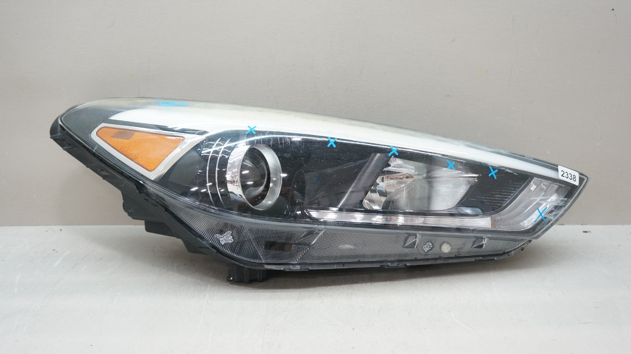 2016-2018 HYUNDAI TUCSON FRONT RIGHT PASSENGER SIDE HALOGEN OEM