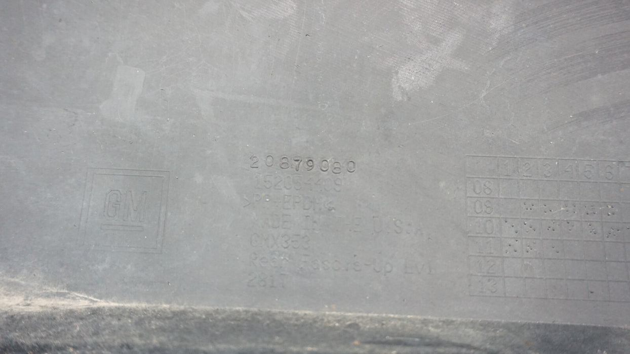 2010-2013 BUICK LACROSSE REAR BUMPER COVER 20879080 OEM 11 12
