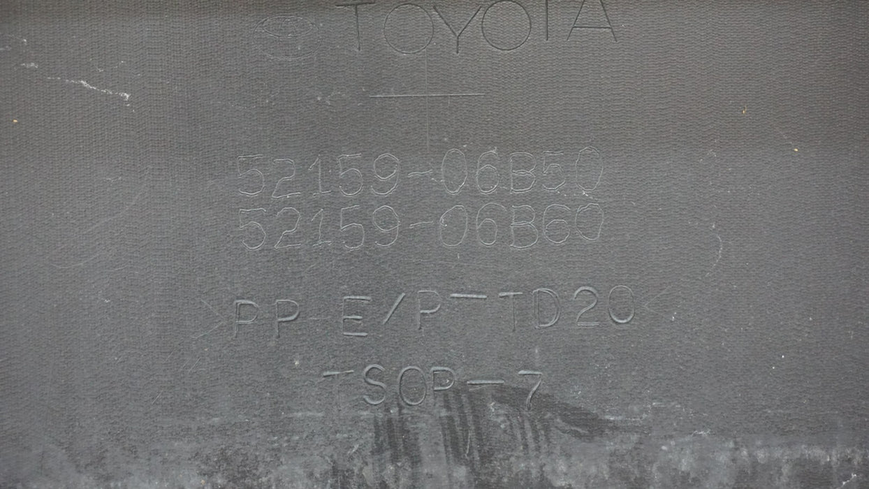 2018-2021 TOYOTA CAMRY SE/XSE/HYBRID SE REAR BUMPER COVER OEM 52159-06B50