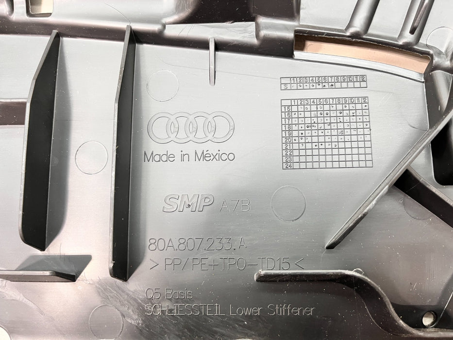 2018-2025 AUDI Q5 SQ5 FRONT BUMPER LOWER PANEL OEM 80A807233A