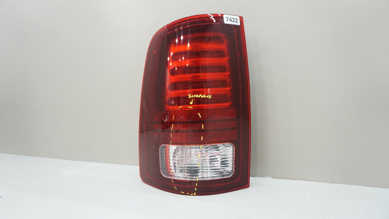 2013-2022 DODGE RAM 1500 2500 3500 REAR LEFT DRIVER SIDE TAIL LIGHT AFTERMARKET
