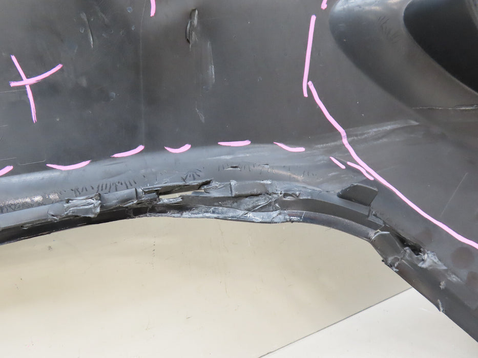 2017-2019 JEEP GRAND CHEROKEE FRONT UPPER BUMPER COVER OEM 5X19TRMAA