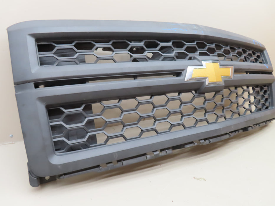 2014-2015 Chevrolet Silverado 1500 Work Truck FRONT Black Grille GRILL OEM