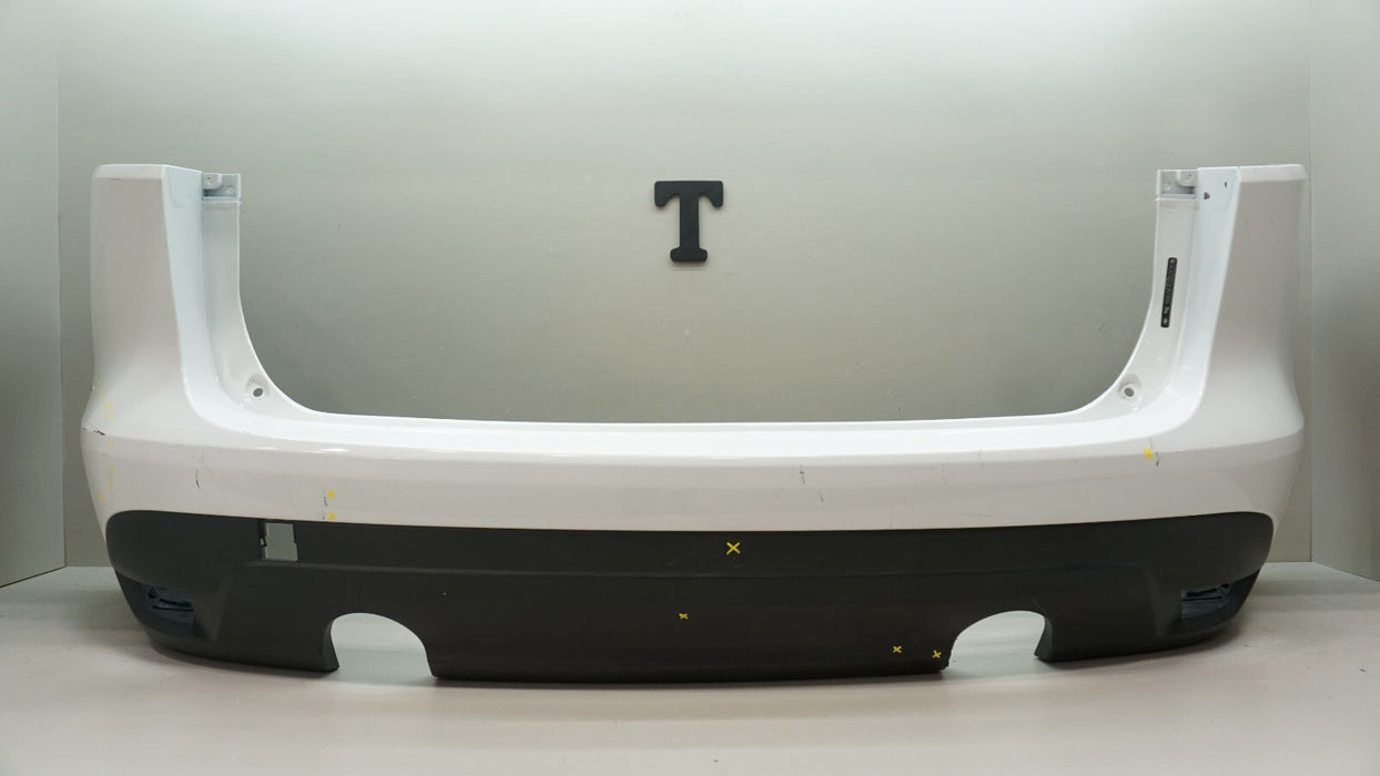 2016-2019 JAGUAR F-PACE F PACE S REAR BUMPER COVER OEM HK8317D781AAW