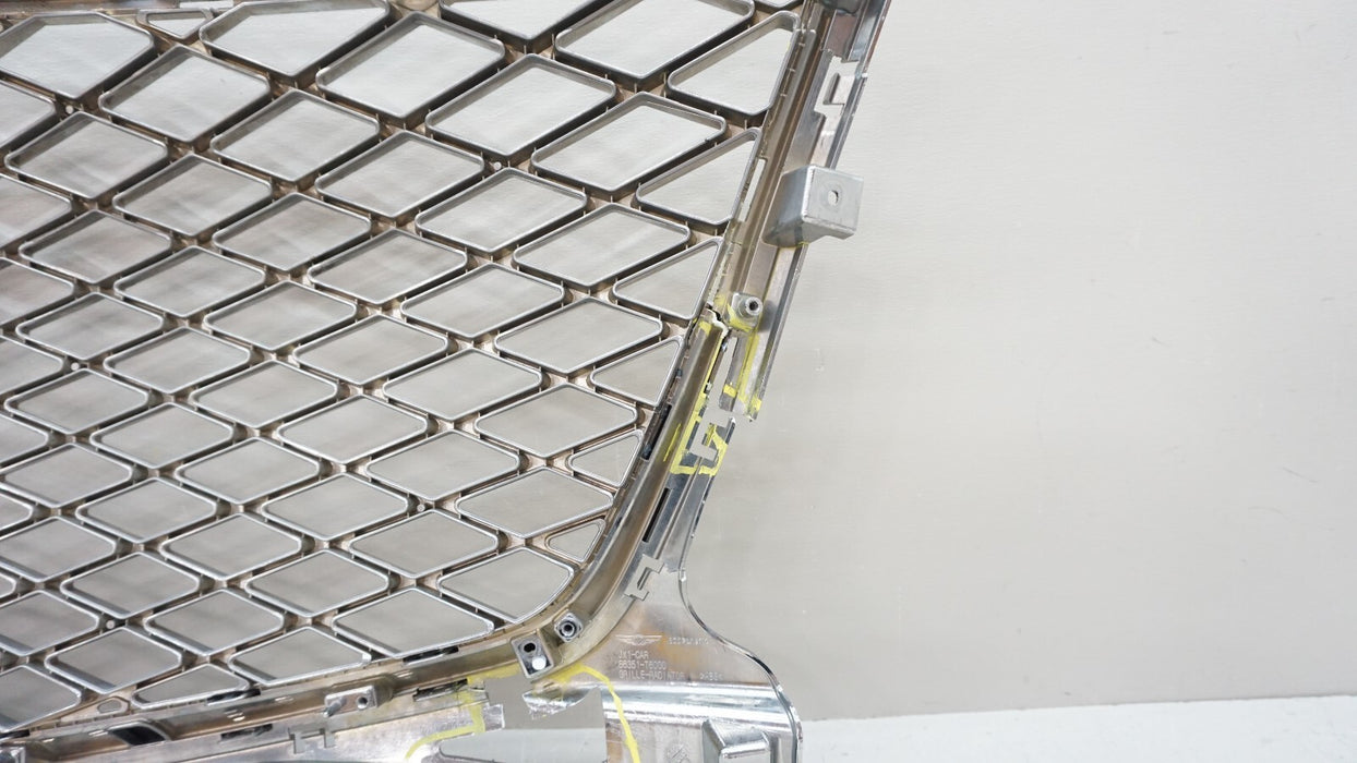 2021-2023 GENESIS GV80 FRONT BUMPER RADIATOR GRILLE OEM 86351-T6000