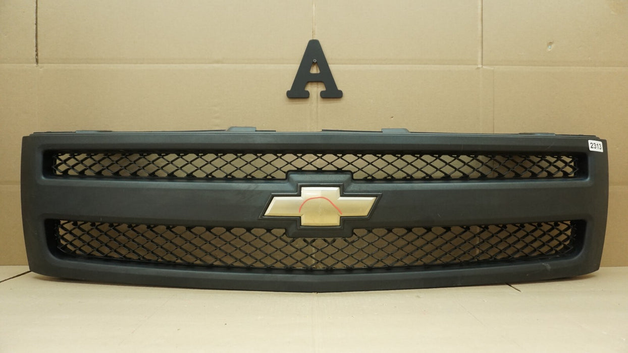 2007-2013 CHEVROLET CHEVY SILVERADO 1500 FRONT BUMPER GRILLE GRILL OEM 25810706