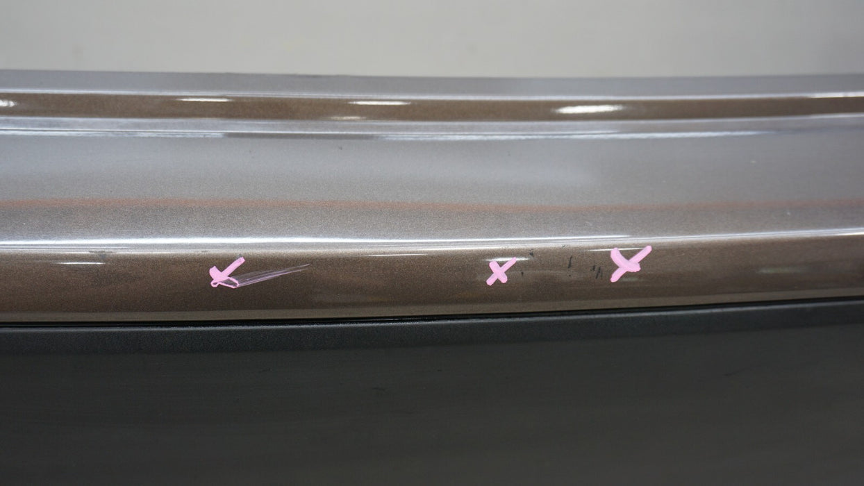 2011-2014 BMW X3 F25 REAR BUMPER COVER PANEL W/ MOLDING TRIM OEM 51127278478