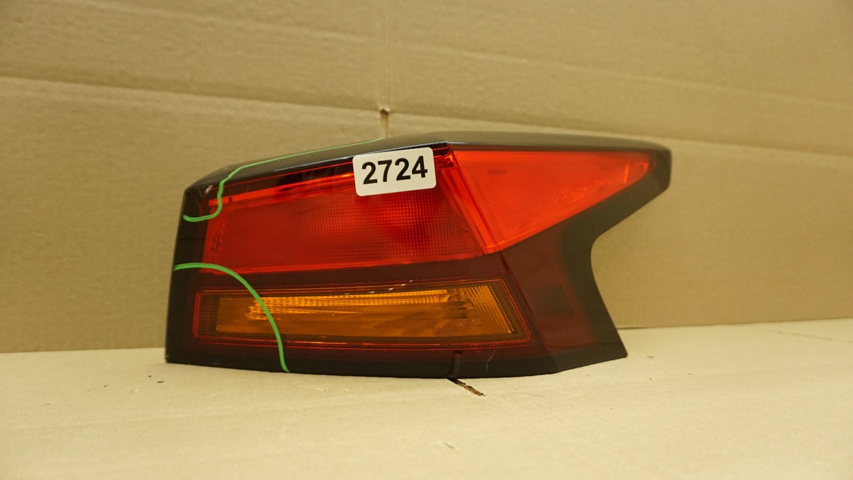 2019-2022 NISSAN ALTIMA REAR RIGHT PASSENGER SIDE TAILLIGHT OEM HALOGEN