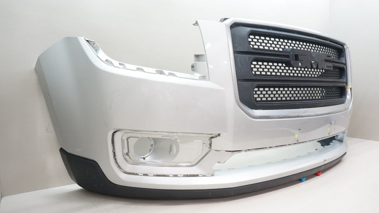 2013-2016 GMC ACADIA FRONT BUMPER COVER PANEL WITH GRILLE OEM