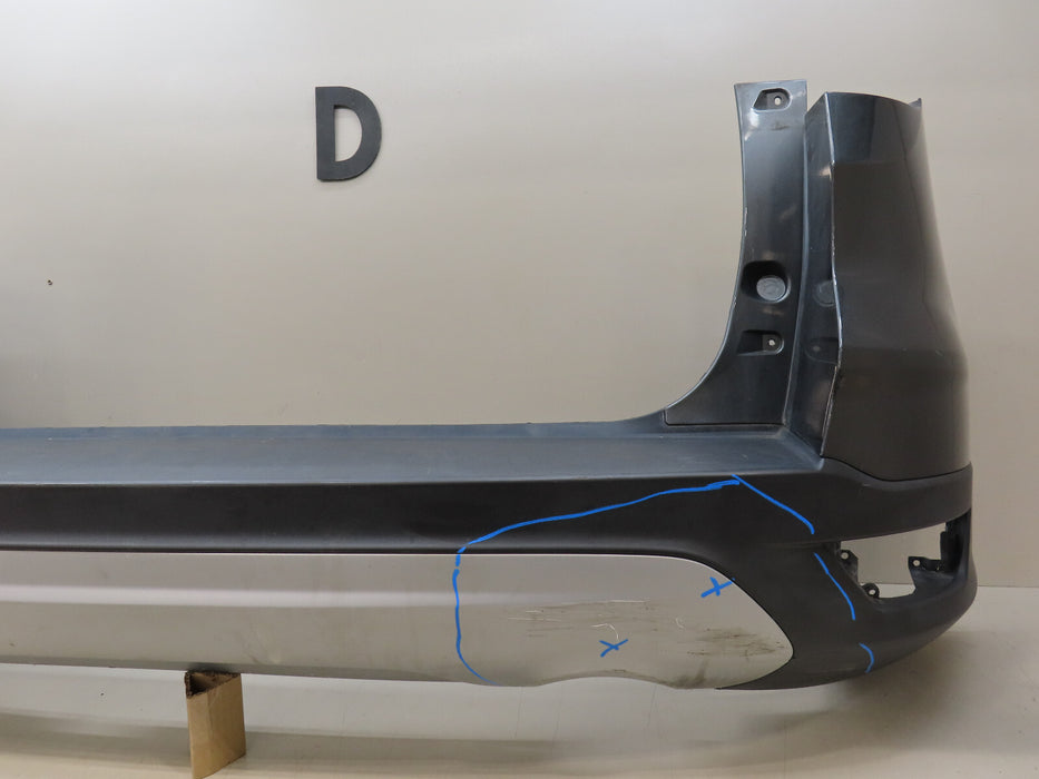 2020 2021 FORD ESCAPE REAR BUMPER COVER W/LEFT-RIGHT BUMPER CAPS W/LOWER OEM