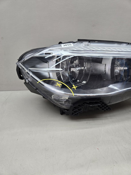 2014-2018 BMW X5 X6 SERIES RH RIGHT  SIDE FULL LED HEADLIGHT LAMP OEM