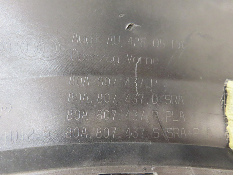 2021-2023 AUDI Q5 FRONT BUMPER COVER OEM 80A0807437