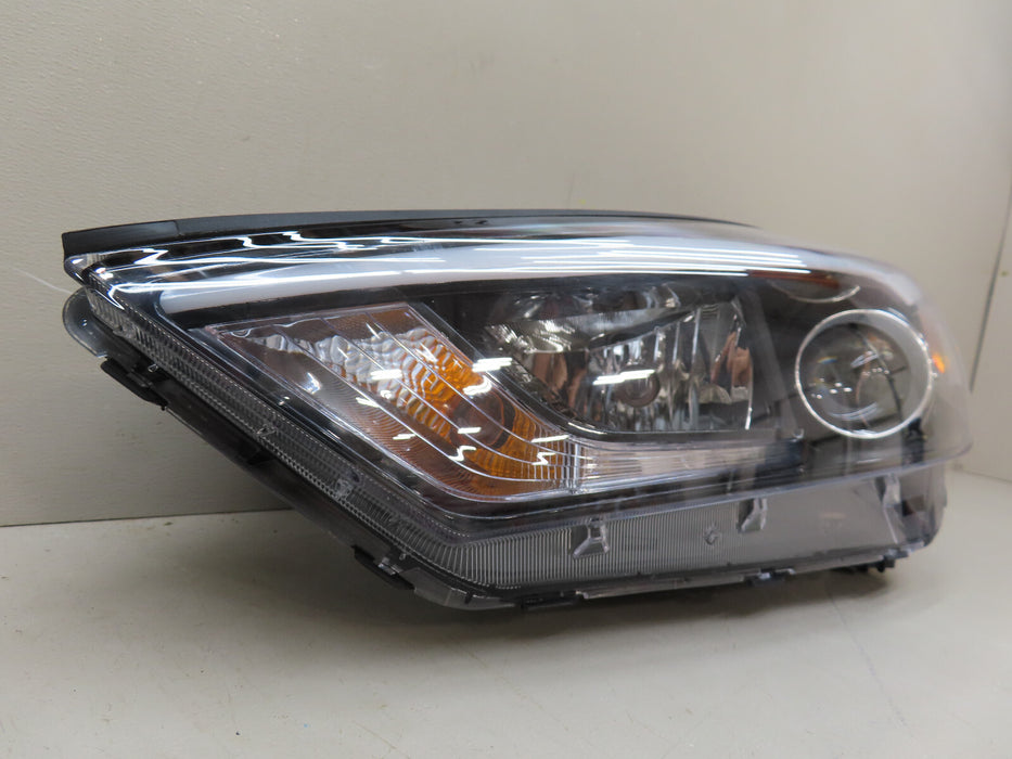 2016-2018 HYUNDAI TUCSON FRONT LEFT DRIVER SIDE HEADLIGHT HALOGEN AFTERMARKET