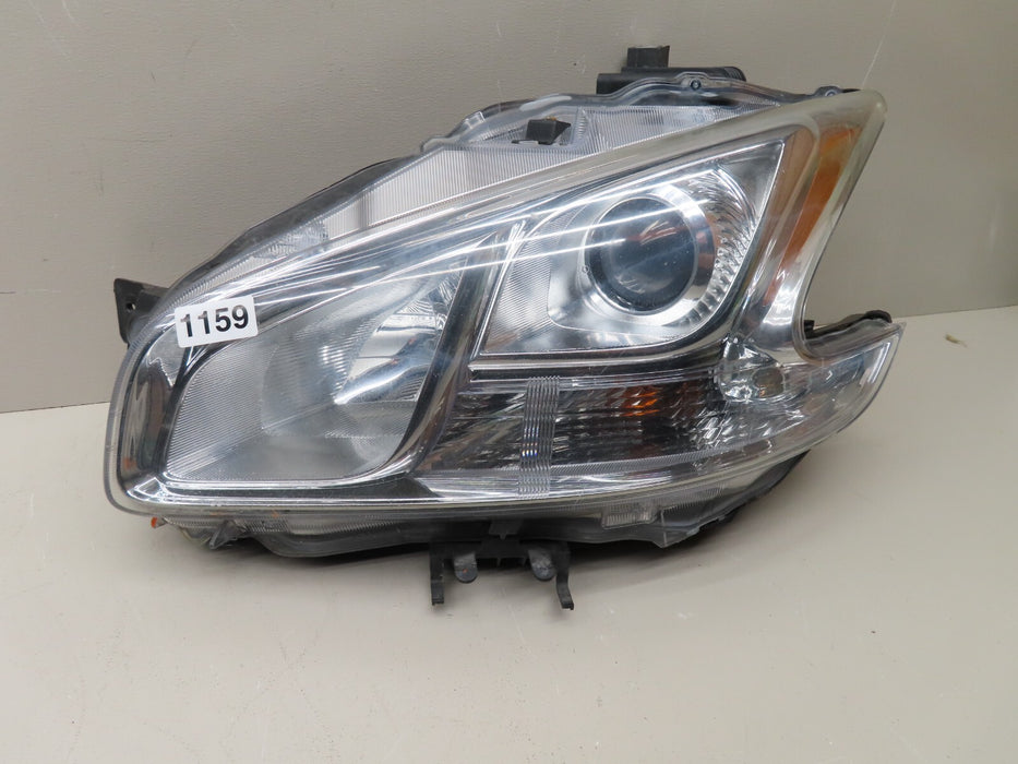 2009-2014 NISSAN MAXIMA FRONT LEFT DRIVER SIDE HEADLIGHT HEADLAMP HALOGEN OEM