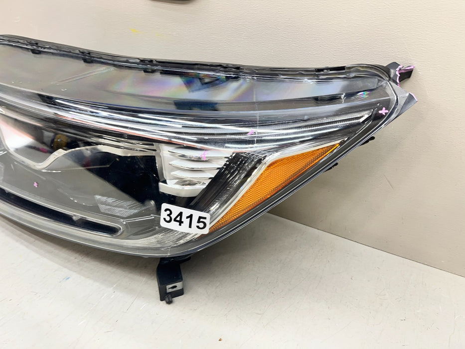 2017-2022 HONDA CR-V LEFT DRIVER HALOGEN W/LED HEADLIGHT HEADLAMP OEM
