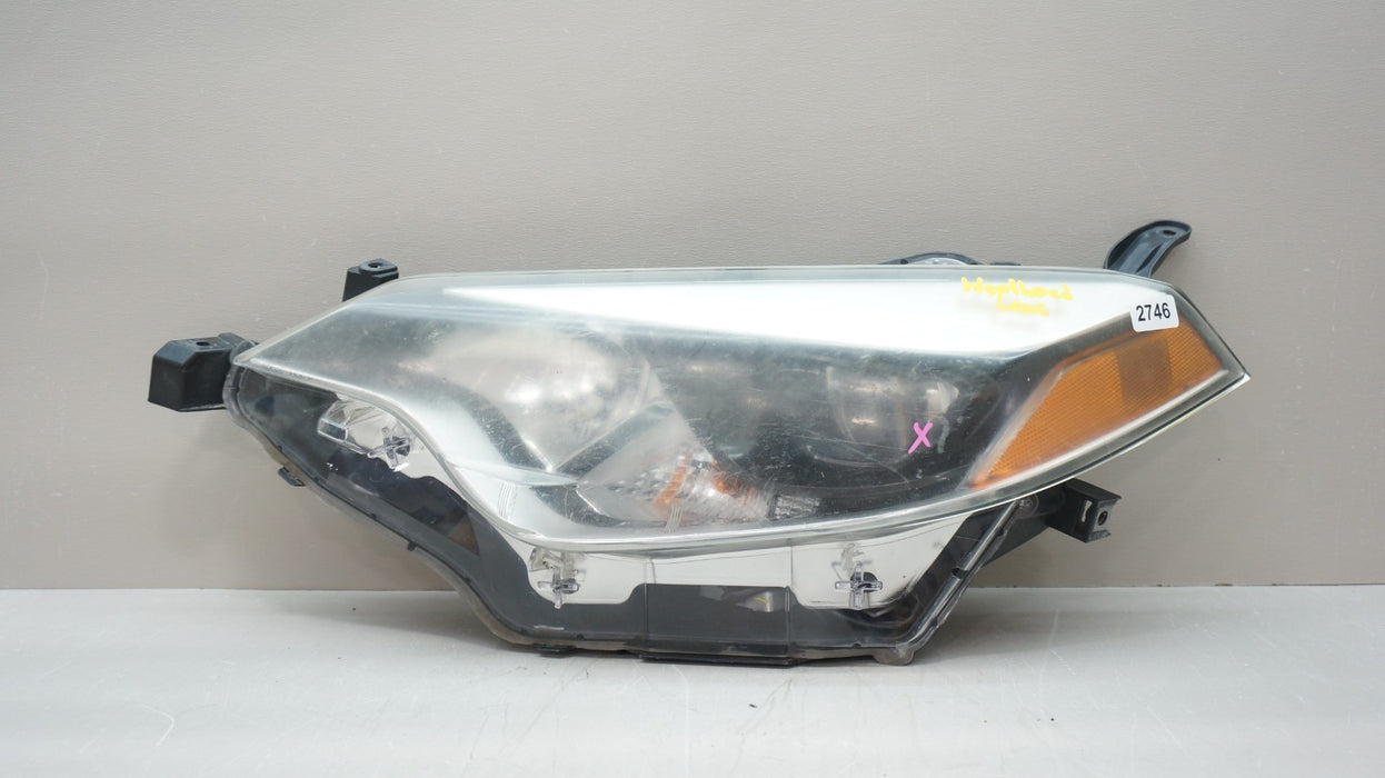 2014-2016 TOYOTA COROLLA FRONT LEFT DRIVER SIDE HALOGEN HEADLIGHT OEM