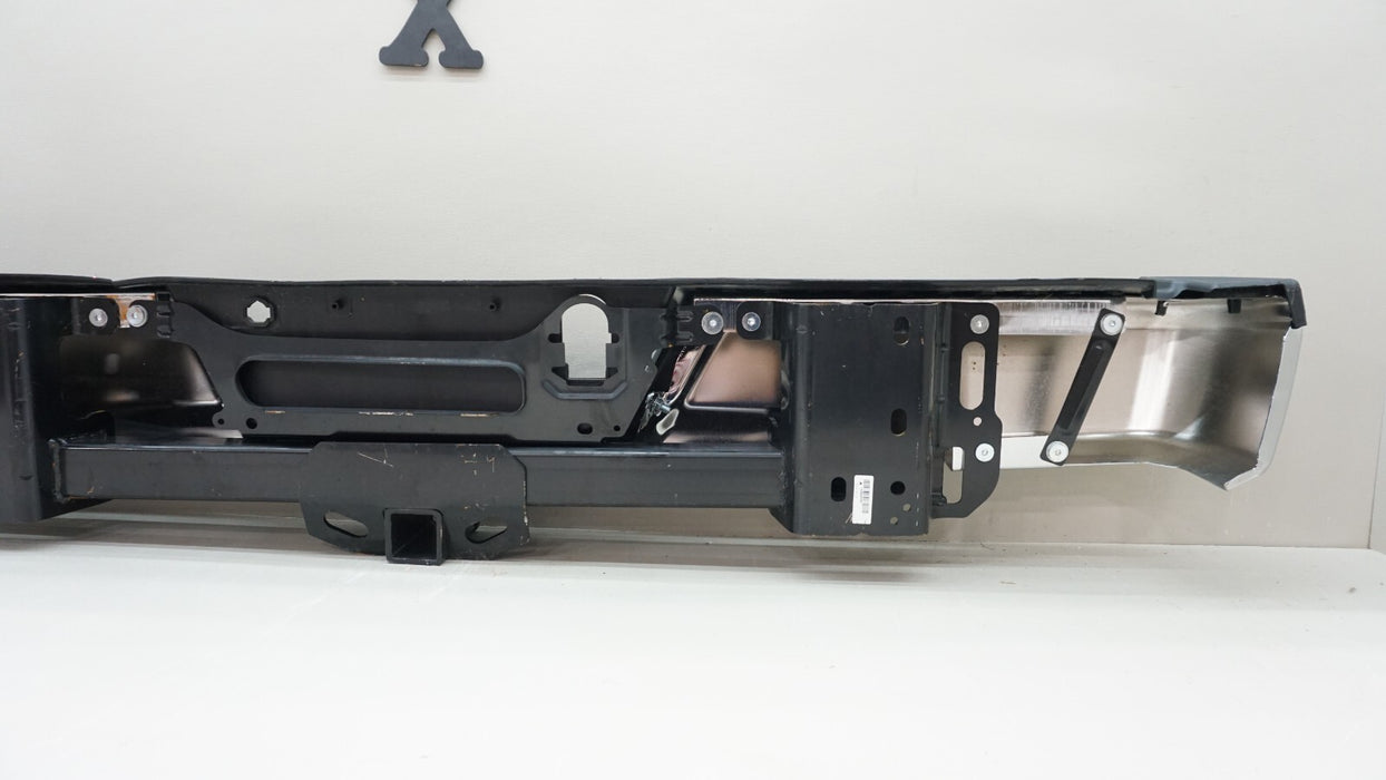 2015-2020 FORD F-150 F150 REAR METAL BUMPER COVER WITH HITCH OEM