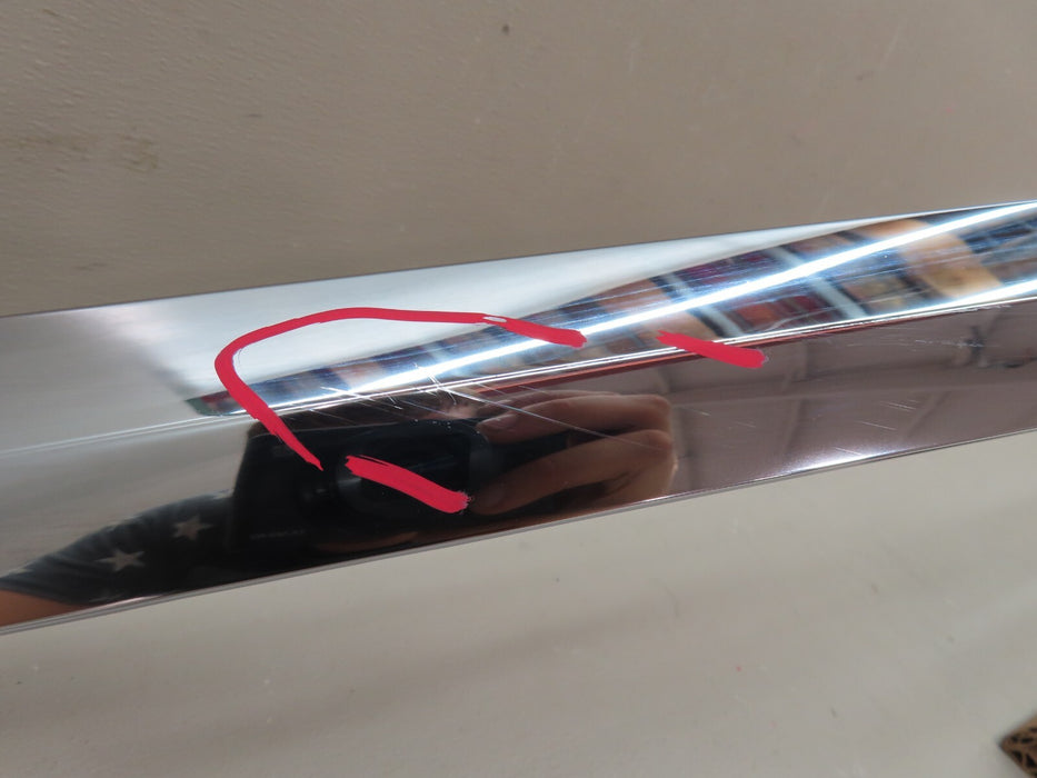 2020-2021 BENTLEY CONTINENTAL GT REAR LEFT BUMPER MOLDING TRIM OEM 3SD807049