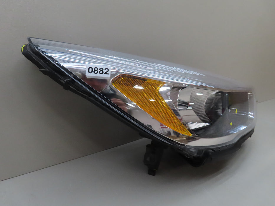 2017-2019 FORD ESCAPE FRONT RIGHT PASSENGER HEADLIGHT HALOGEN OEM GJ54-13W029-A