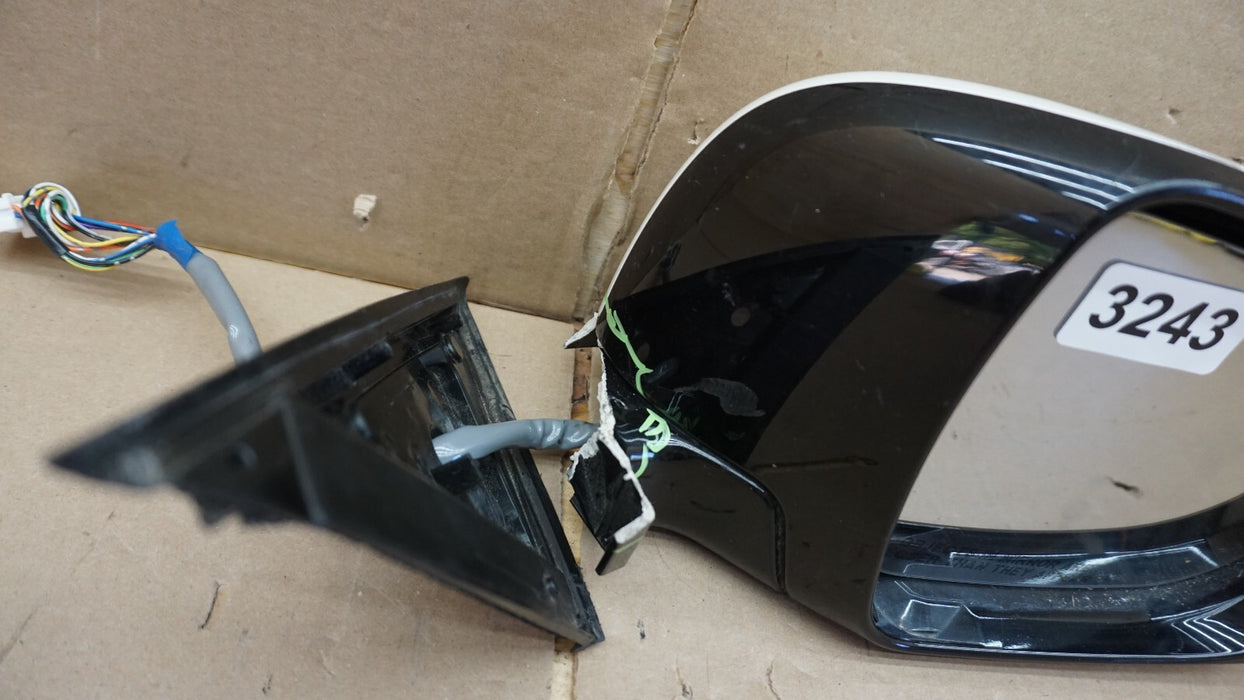 2016-2017 INFINITI QX50 FRONT RIGHT PASSENGER REAR VIEW MIRROR W/ CAMERA OEM