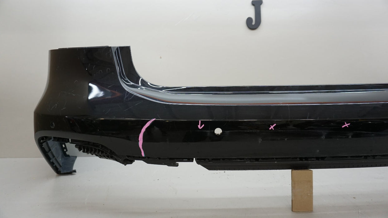2020-2021 AUDI A7 SPORTBACK S-LINE REAR BUMPER COVER OEM 4K8807511K 20 21