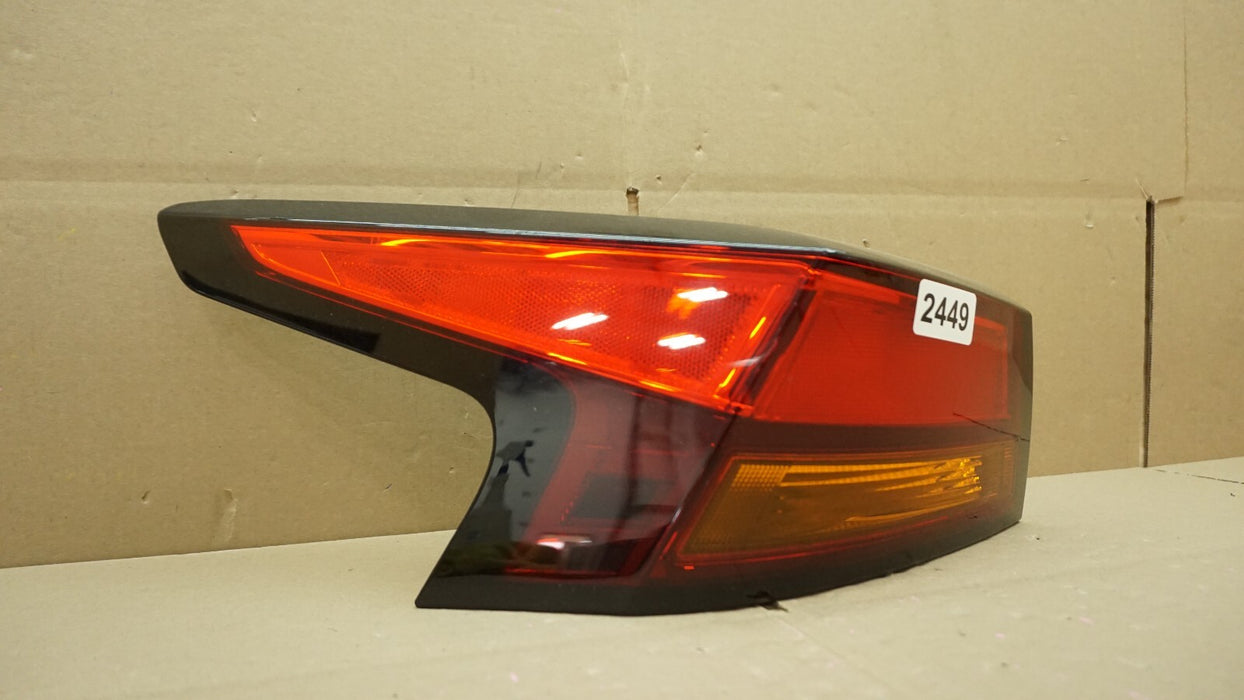 2019-2022 NISSAN ALTIMA REAR LEFT DRIVER SIDE TAIL LIGHT HALOGEN OEM 19 20 21 22