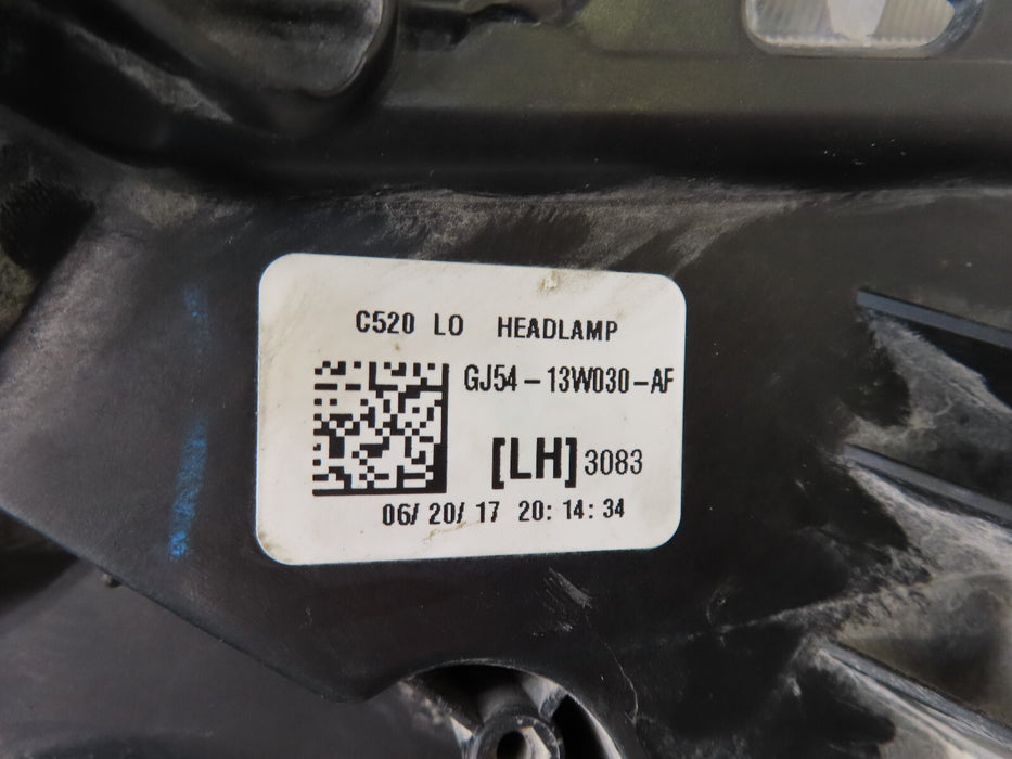 2017 2018 2019 FORD ESCAPE FRONT LEFT DRIVER SIDE HEADLIGHT HALOGEN OEM