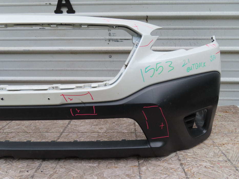 2020-2022 SUBARU OUTBACK 4DR WAGON FRONT BUMPER COVER PANEL OEM 57704AN01A