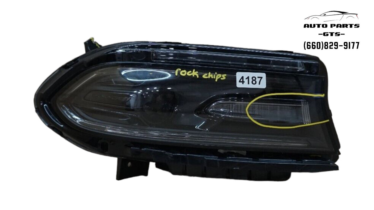 2018-2021 DODGE CHARGER FRONT RIGHT PASSENGERS SIDE HEADLIGHT OEM 18 19 20 21