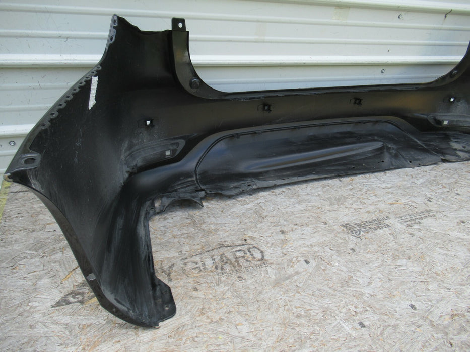 2016-2020 INFINITI QX60 REAR BUMPER COVER PANEL BLACK PLASTIC 85022-9NC0H OEM