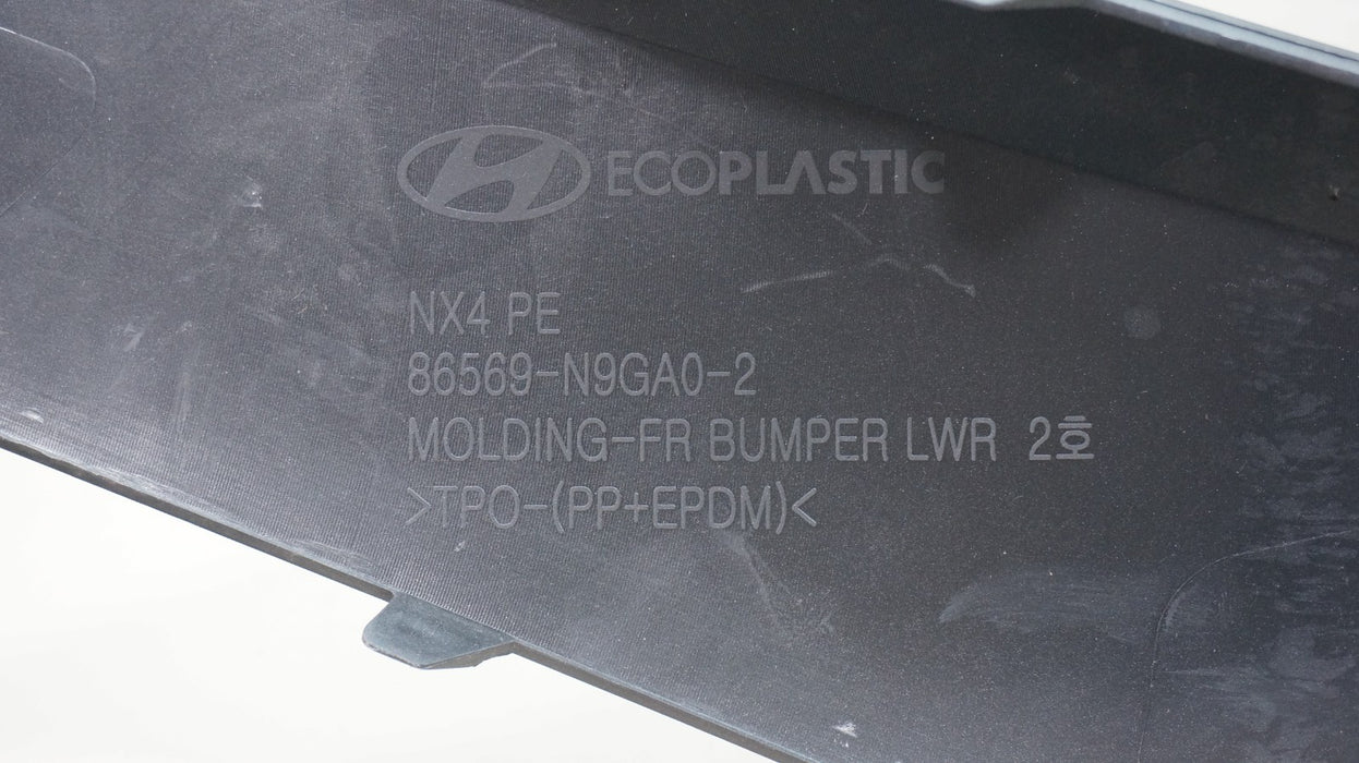 2025-2026 HYUNDAI TUCSON FRONT LOWER BUMPER MOLDING VALANCE OEM 86569-N9GA0