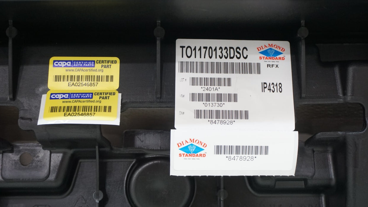 2011-2020 TOYOTA SIENNA REAR BUMPER IMPACT ENERGY ABSORBER CAPA AFTERMARKET