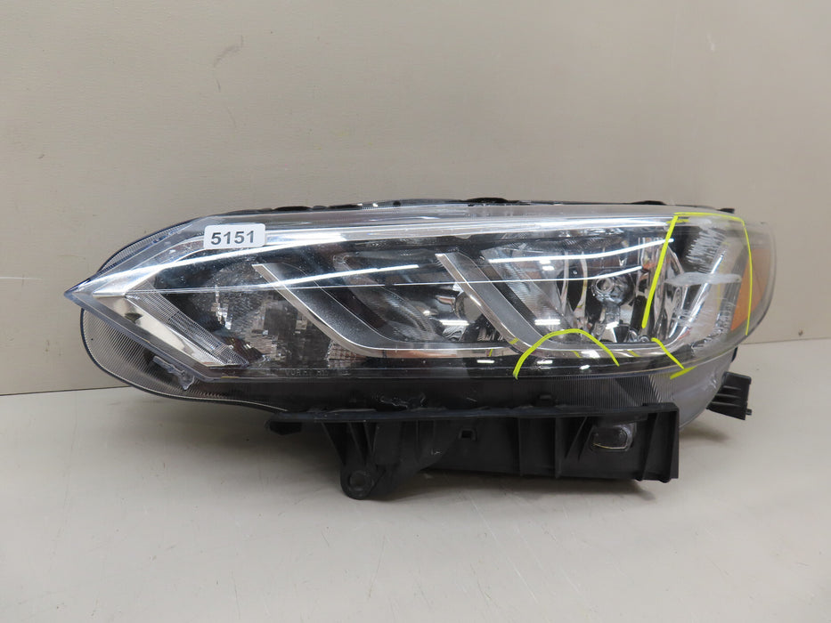 2020-2022 NISSAN SENTRA FRONT LEFT DRIVER SIDE HEADLIGHT HALOGEN OEM