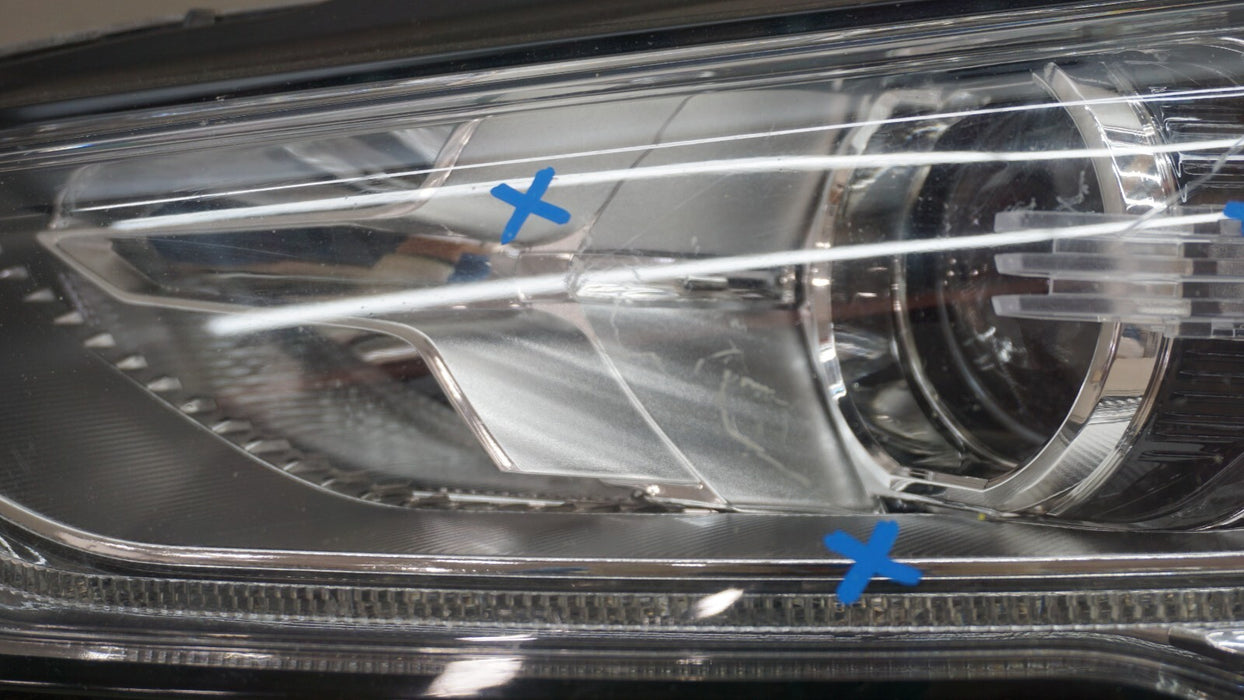 2017-2019 FORD FUSION FRONT LH LEFT DRIVER SIDE XENON HEADLIGHT OEM