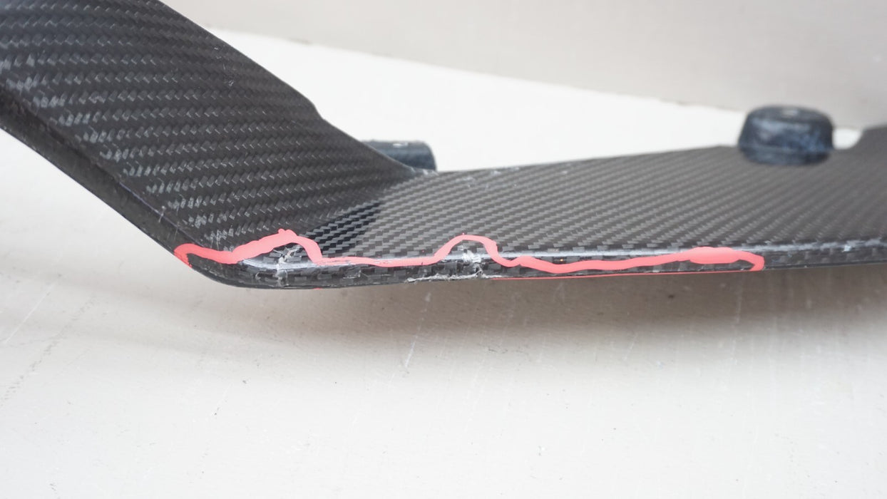 2015-2020 BMW M4 F82 F83 PSM STYLE CARBON FIBER REAR BUMPER DIFFUSER