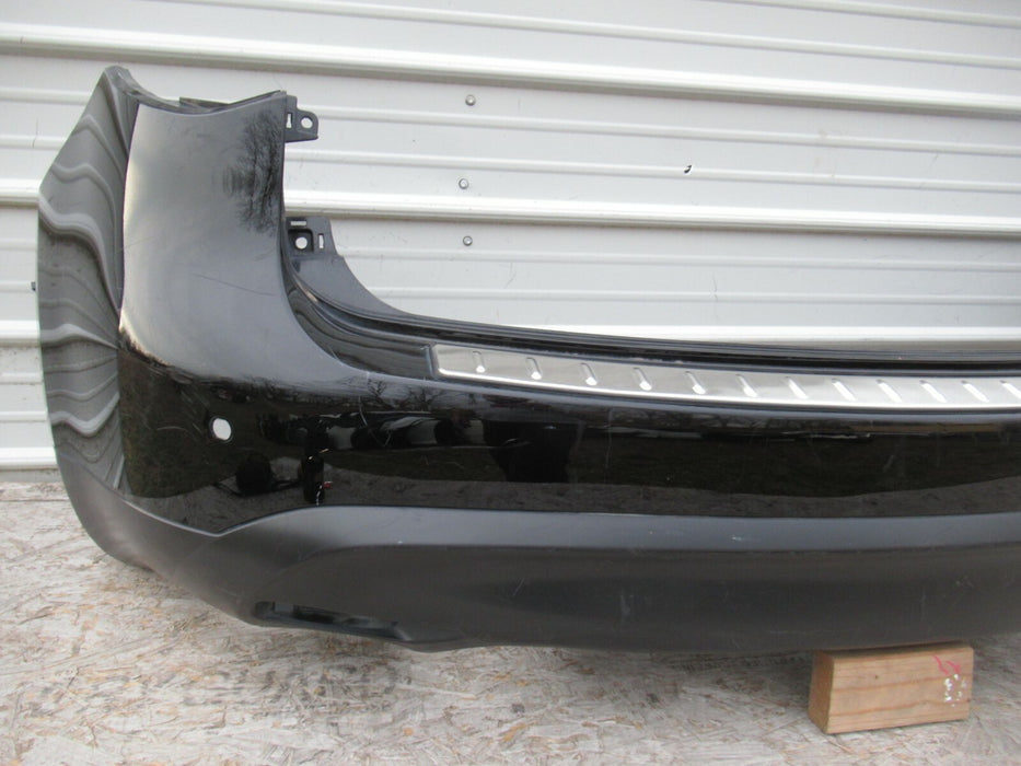 2014-2017 INFINITI QX70 REAR BUMPER COVER PANEL W/ PARK SENSORS HOLES OEM